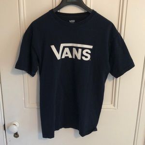 Vans Navy Blue Short Sleeve Tee